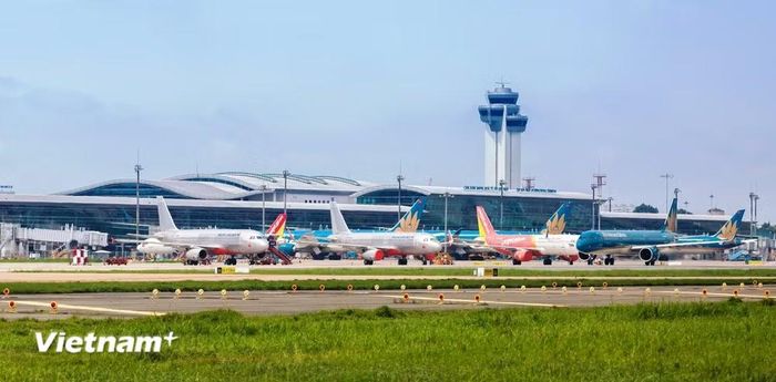 Sân bay Tân Sơn Nhất. (Nguồn: Vietnam+)