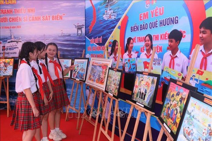 Cuộc thi là hoạt động có ý nghĩa giáo dục thực tiễn sâu sắc, giúp các em hiểu hơn về biển, đảo quê hương.