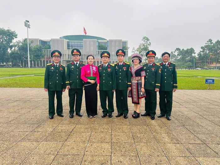 Đoàn đại biểu Hội Cựu chiến binh tỉnh Sơn La dự Đại hội