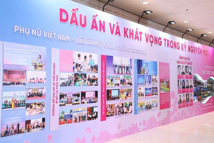 Công tác lắp đặt các hạng mục liên quan đến trang trí, triển lãm tại Đại hội đã cơ bản hoàn thành. Các phần trình bày được đánh giá cao về tính sáng tạo, thẩm mỹ, có nội dung gắn bó mật thiết với công tác Hội và phong trào phụ nữ