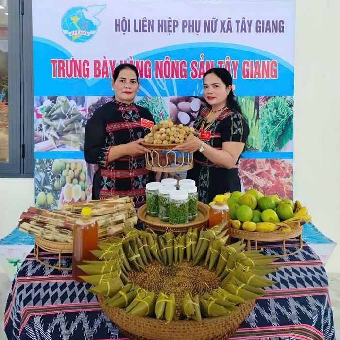 Nhiều sản phẩm đặc trưng của vùng cao Tây Giang được hội viên mạnh dạn quảng bá, từng bước tạo thêm nguồn thu nhập và nâng cao giá trị kinh tế.