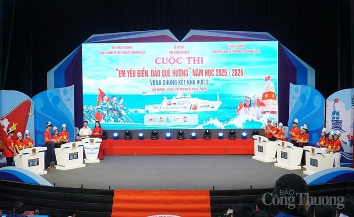 Chung kết khu vực 3 Cuộc thi "Em yêu biển, đảo quê hương" năm học 2025 - 2026.