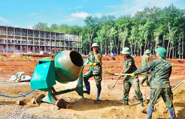 Lực lượng tham gia gồm cán bộ, chiến sĩ thuộc Sư đoàn 320, Lữ đoàn 234, Lữ đoàn 40 và Lữ đoàn 7.