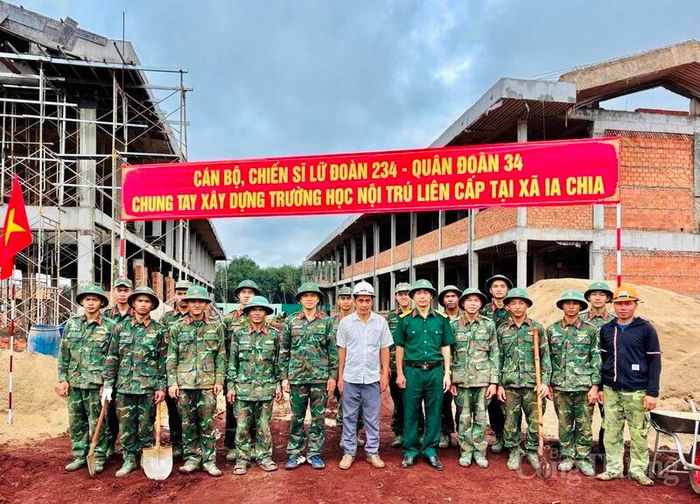 Đến nay, các đơn vị đều bảo đảm an toàn tuyệt đối, chấp hành nghiêm kỷ luật quân đội, giữ vững tư tưởng, quyết tâm cùng cấp ủy, chính quyền địa phương sớm hoàn thành các công trình trường học nơi biên giới.