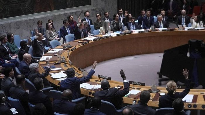 Ukraine đề nghị Hội đồng Bảo an Liên hợp quốc họp khẩn sau các cuộc tấn công của Nga. Ảnh : aa.com.