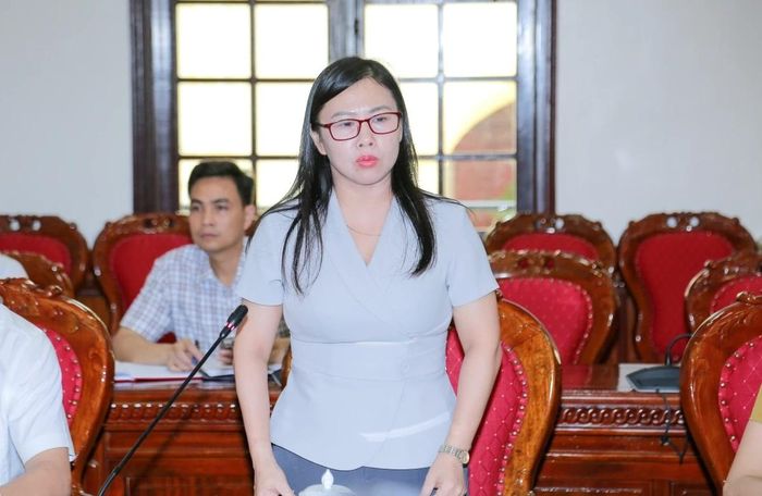 Đại diện Ủy ban MTTQ tỉnh phát biểu tại hội nghị.