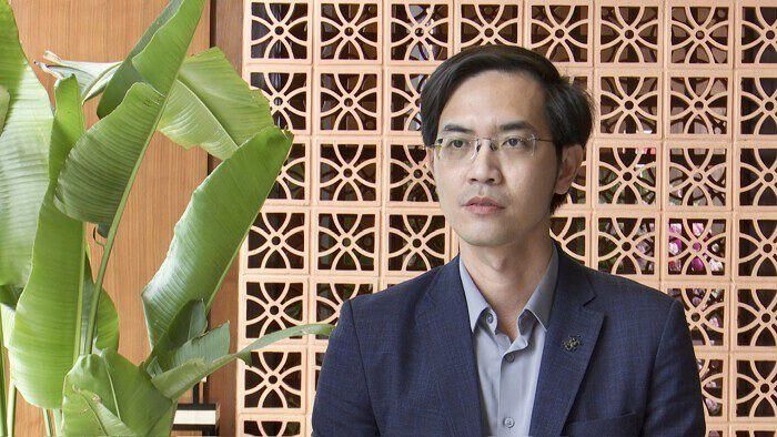 PGS.TS Nguyễn Hữu Huân, Phó Chủ tịch Cơ quan Điều hành Trung tâm Tài chính Quốc tế Việt Nam tại TP HCM. (Ảnh: Nguyễn Ngọc).