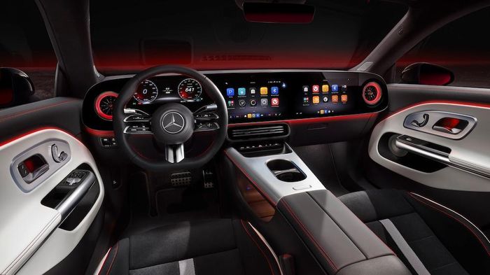 Khoang nội thất lại cho thấy cách Mercedes-Benz cân bằng giữa công nghệ, sự tiện nghi và tính bền vững.