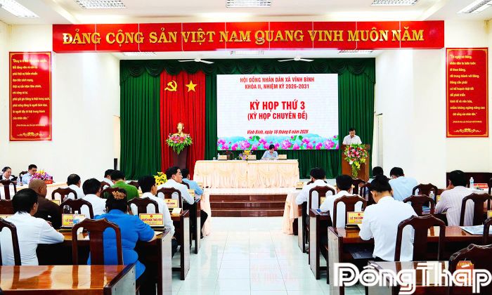 Quang cảnh kỳ họp.