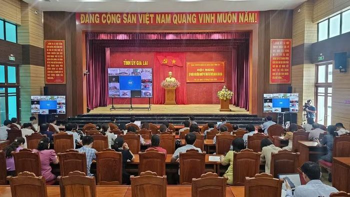  Quang cảnh hội nghị tập huấn. Ảnh: Đức Hải 