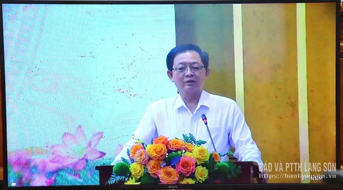 Phó Thủ tướng Chính phủ Hồ Quốc Dũng phát biểu chỉ đạo tại hội nghị (Ảnh chụp màn hình)
