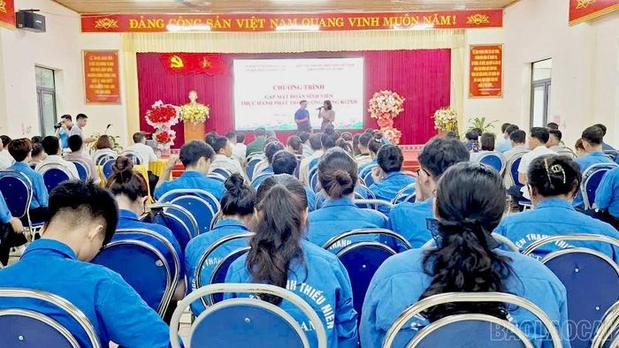 Quang cảnh buổi gặp mặt.