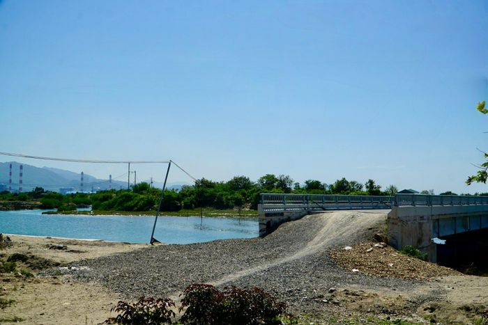 Hiện trạng dự án Đường và cầu liên xã Vĩnh Hảo - Vĩnh Tân