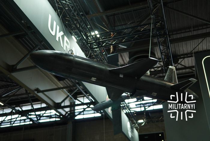 UAV-290 tại triển lãm Eurosatory 2026. Ảnh: Militarnyi