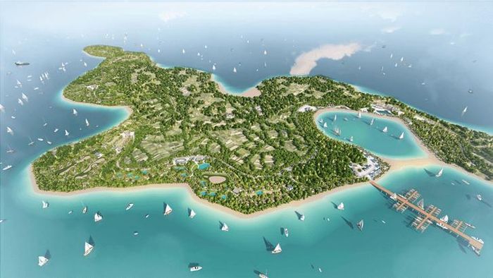 Đảo Nhím được định hướng trở thành tổ hợp du lịch đẳng cấp, kết nối hài hòa với không gian đô thị Dương Minh Châu.
