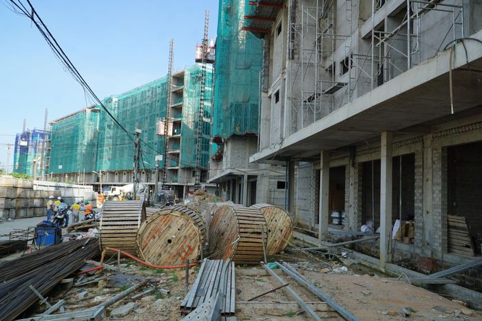 Hiện trạng dự án Chung cư sông Cà Ty