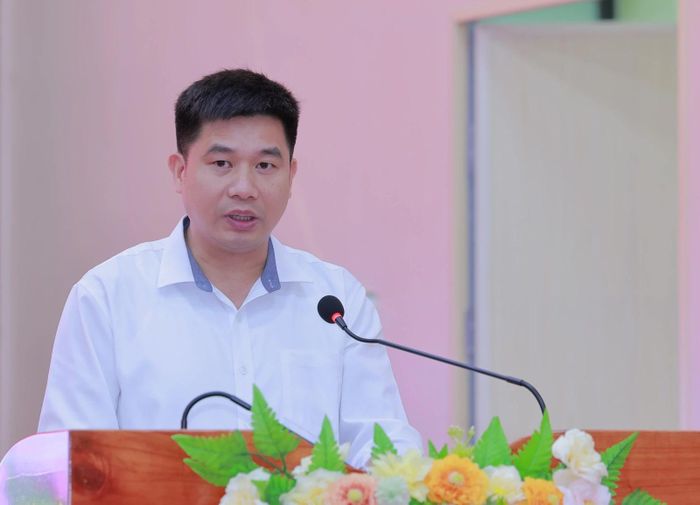 Cử tri xã Chí Tiên phát biểu phản ánh, kiến nghị tới đại biểu HĐND tỉnh.