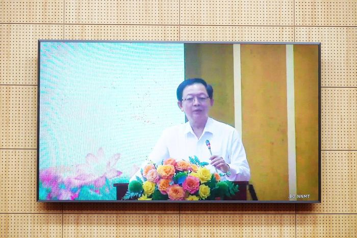 Đồng chí Hồ Quốc Dũng, Phó Thủ tướng Chính phủ phát biểu chỉ đạo tại hội nghị - Ảnh: H.L