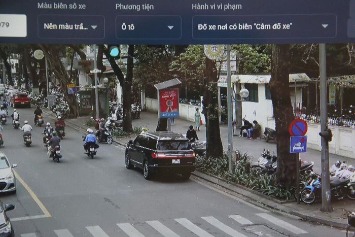 Camera AI sẽ triệt để soi vi phạm từ xa, tập trung vào các xe dừng đỗ sai quy định.