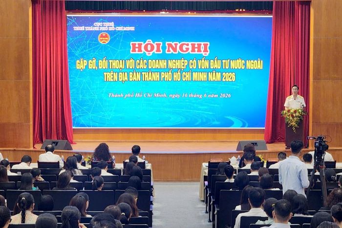 Ông Đoàn Minh Dũng - Trưởng Thuế TP. Hồ Chí Minh phát biểu tại sự kiện. Ảnh: Văn Dũng.
