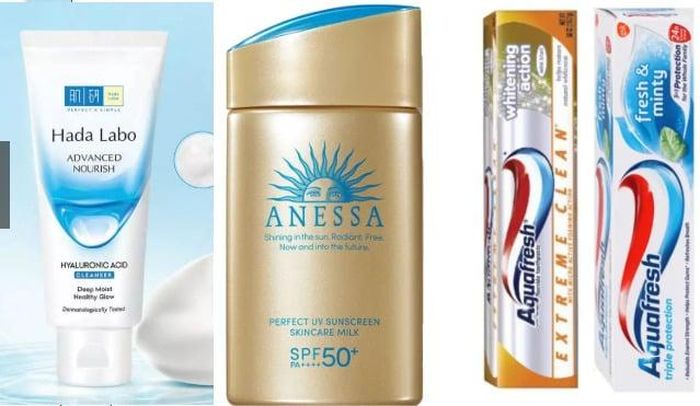 Bộ Y tế thu hồi 45 mỹ phẩm, có Hadalabo, Anessa và Aquafresh.