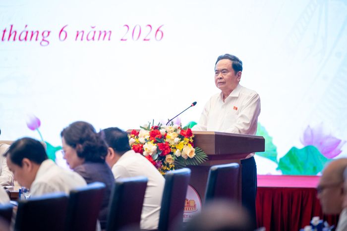 Chủ tịch Quốc hội Trần Thanh Mẫn phát biểu
