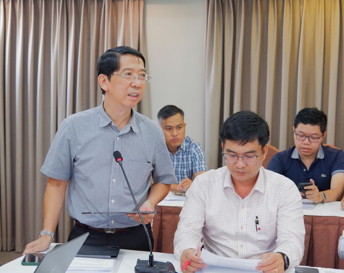 Giám đốc, Tổng Biên tập Nhà Xuất bản Tổng hợp TP. Hồ Chí Minh Nguyễn Thành Lợi phát biểu
