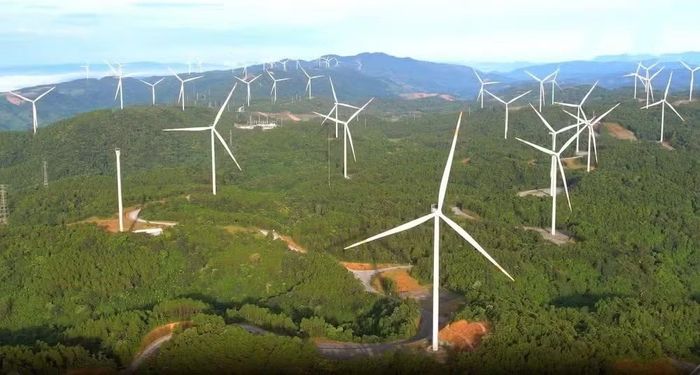 Nhiều dự án nhà máy điện gió ở Quảng Trị đang phát triển đóng góp lớn ngân sách cho địa phương.