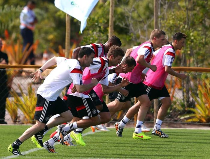 Đội tuyển Đức tập luyện tại Campo Bahia ở World Cup 2014