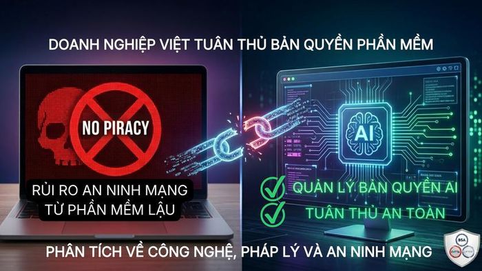 Liên Minh Phần Mềm BSA kêu gọi doanh nghiệp tăng cường kiểm tra và thực thi các biện pháp giảm thiểu việc sử dụng phần mềm không bản quyền. Tình trạng này đang gia tăng và gây ra các cuộc tấn công mạng nhắm vào các tổ chức trong các ngành quan trọng như năng lượng, dầu khí và ngân hàng.