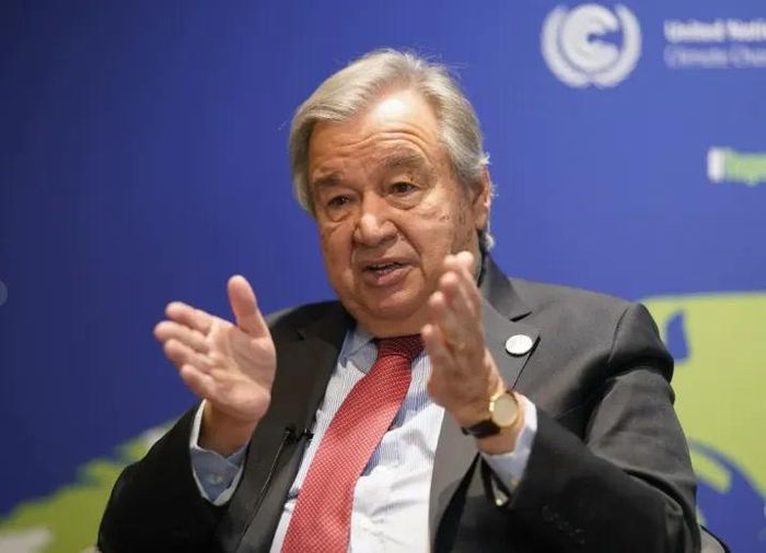 Tổng Thư ký Liên hợp quốc Antonio Guterres (Ảnh: AP)