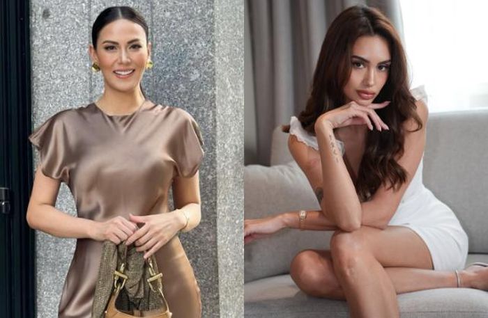 Bianca Manalo (trái) đã lên tiếng phủ nhận tin đồn cô phá hoại cuộc tình của đàn em Celeste Cortesi (trái).