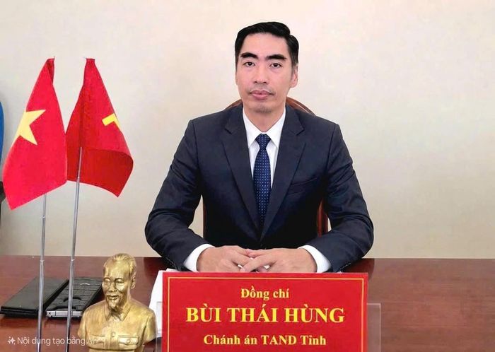 Ông Bùi Thái Hùng, Chánh án TAND tỉnh Đồng Tháp.
