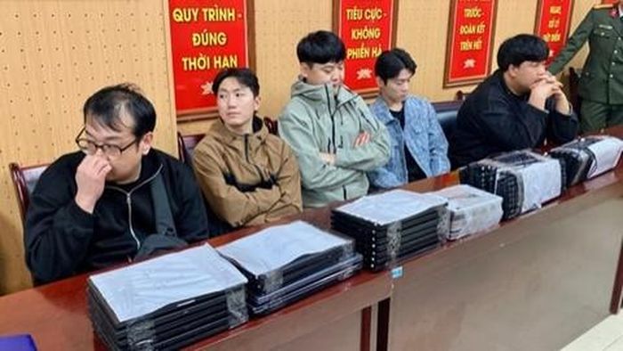 Nhóm 8 người nước ngoài có dấu hiệu hoạt động tội phạm sử dụng công nghệ cao bị phát hiện, bắt giữ