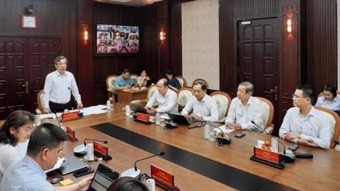 Phó Bí thư Thành ủy TPHCM Nguyễn Phước Lộc phát biểu