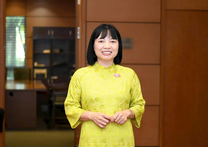 Đại biểu Quốc hội Nguyễn Thị Việt Nga cho rằng cần hoàn thiện hệ thống chế tài xử lý các trường hợp bỏ cọc. Ảnh: PV