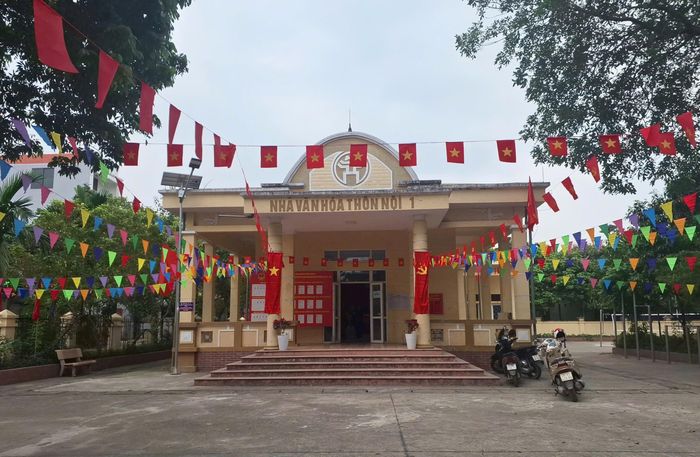 Các phương án sắp xếp thôn được xã Hát Môn tính toán trên nhiều phương diện: Quy mô dân cư, phong tục, tập quán, tín ngưỡng... Ảnh: NM