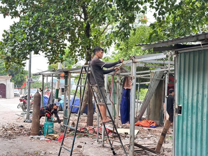 Các điểm kinh doanh tự phát được giải tỏa, đảm bảo trật tự đô thị. Ảnh: Phương Lộc