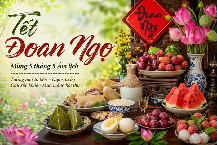 Tết Đoan Ngọ 2026 vào ngày 19/6 dương lịch.