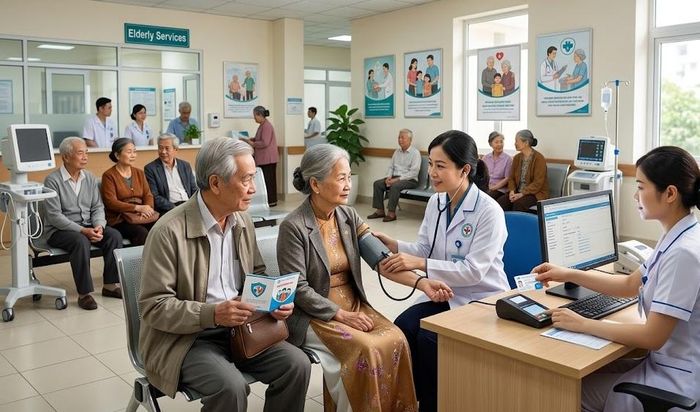 Chăm sóc sức khỏe thể chất, tinh thần cho người cao tuổi là cần thiết.