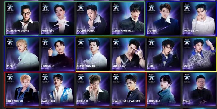 Đội hình các đội vòng Live Stage 1 được cho là đã xuất hiện qua các đăng ảnh của chương trình.