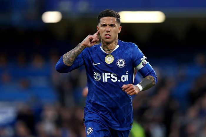  Nhà vô địch World Cup Enzo Fernandez. ẢNH: CHELSEA 