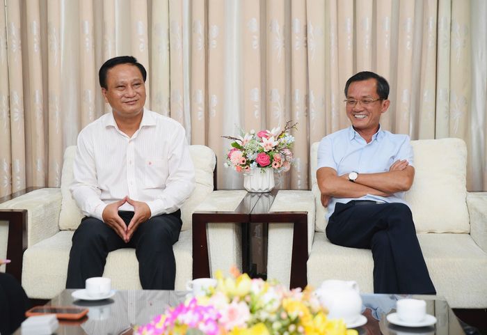 Luật sư Hà Hải, Phó Chủ nhiệm Đoàn Luật sư TP.HCM, đánh giá cao vai trò của Báo Pháp Luật TP.HCM trong việc đồng hành cùng tiến trình cải cách tư pháp và lan tỏa tinh thần thượng tôn pháp luật. Ảnh: TRẦN LINH