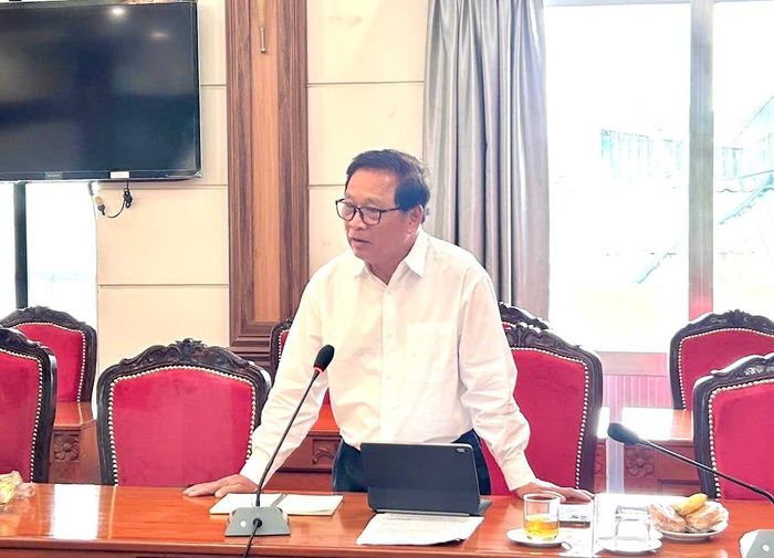  Ông Lê Hoàng, Giám đốc Công ty Đường sách TP.HCM. Ảnh: HẢI NHI 