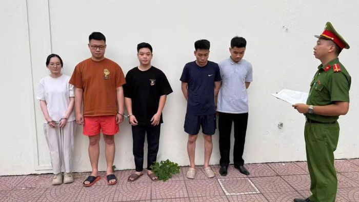  Các bị can trong vụ án. Ảnh: CA. 