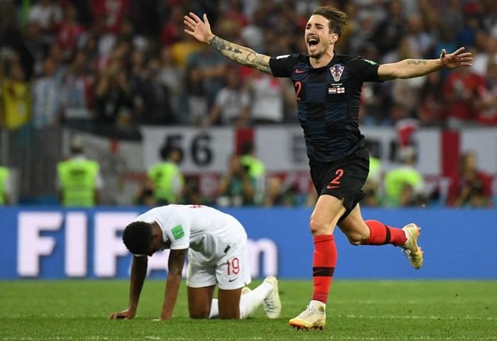 Tại bán kết World Cup 2018, Croatia từng đánh bại Anh để lần đầu vào chung kết