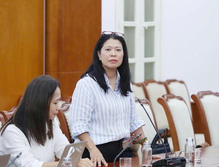 Nhà báo Vân Quế (Báo An ninh Thủ đô) đánh giá cao những chuyển biến tích cực trong công tác truyền thông của Bộ VHTTDL thời gian gần đây