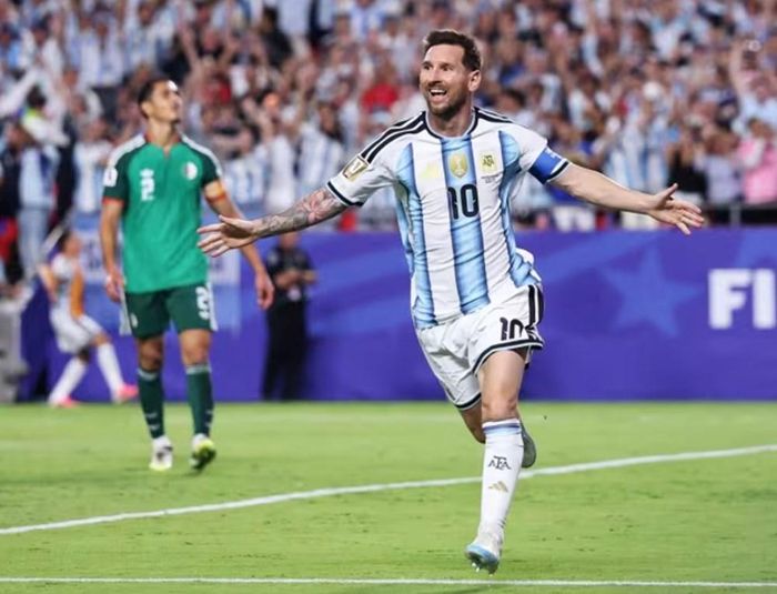 Messi đang tạm vươn lên dẫn đầu cuộc đua "Vua phá lưới" World Cup 2026