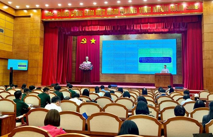 Hội nghị được tổ chức nhằm nâng cao năng lực, hiệu quả cho cán bộ các sở, ngành và xã, phường, đặc khu về công tác thông tin đối ngoại năm 2026