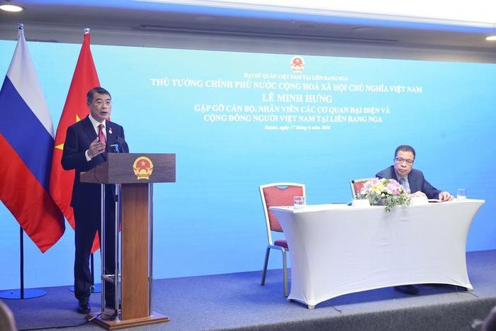 Theo Thủ tướng, Liên bang Nga là một trong những địa bàn có cộng đồng người Việt Nam đông đảo và có bề dày lịch sử - Ảnh: VGP/Nhật Bắc